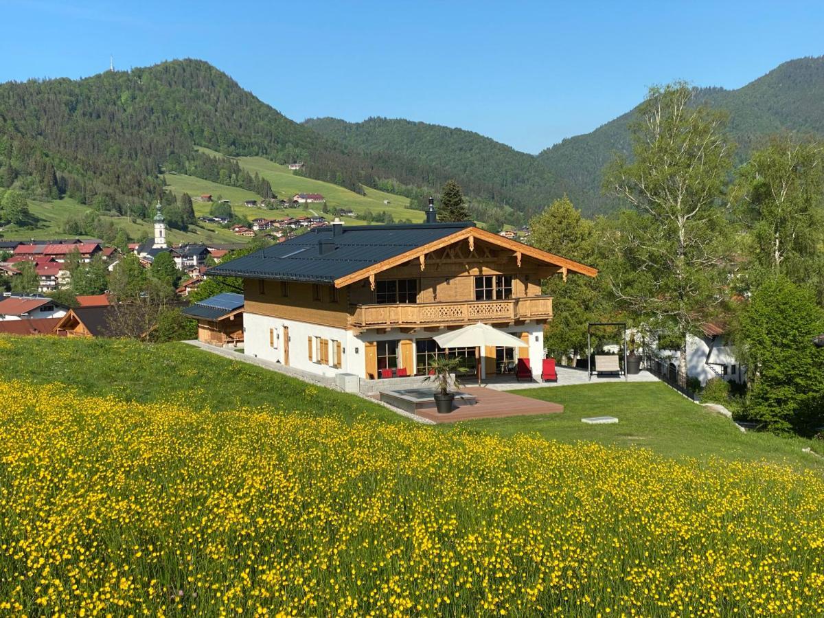 Chalet Am Wetterkreuz Reit im Winkl Exterior foto
